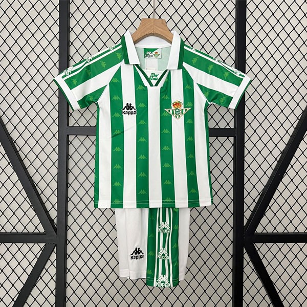 Camiseta Real Betis Primera Equipación Niño Retro 1995 1997